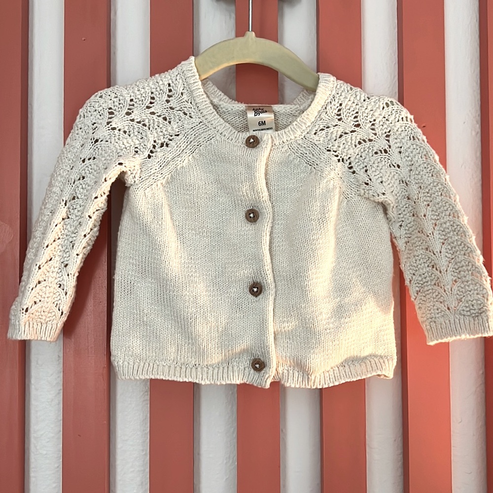 Baby b’gosh cardigan (6m)